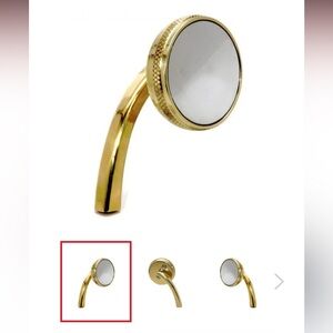 Speed Dealer Customs Brass Motorcycle Mirrors
